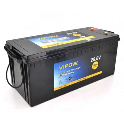     LiFePo4 Vipow LiFePO4 25.6V-100A (LiFePO4256-100/80) -  1