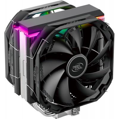    Deepcool AS500 PLUS, , RGB LED, 2x140  PWM,  Intel 2066/2011/1366/1200/115x, AMD AMx/FMx -  1