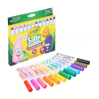  Crayola  Silly Scents Washable     12  (256352.012) -  3