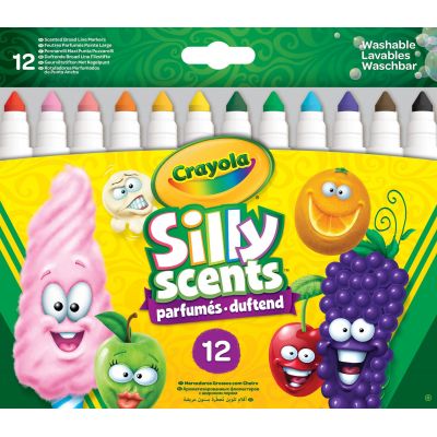  Crayola  Silly Scents Washable     12  (256352.012) -  1