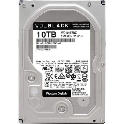   3.5" 10TB WD (WD101FZBX) -  3