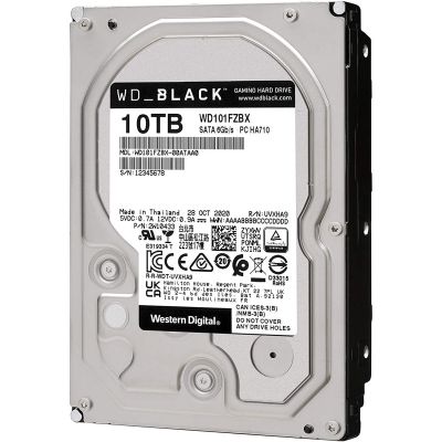   3.5" 10TB WD (WD101FZBX) -  4