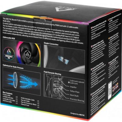    Arctic P120 A-RGB 3x120mm ARGB (ACFAN00156A) -  9