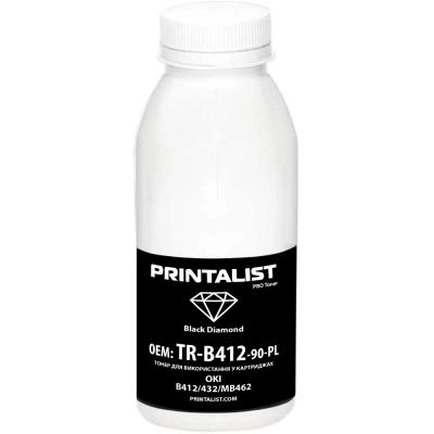  OKI B412/432/MB462, 90 Black Printalist (TR-B412-90-PL) -  1