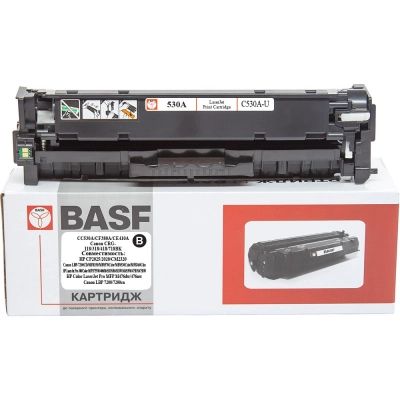  BASF HP CC530A/CF380A/CE410A, Canon 118/318/418/718 Black (BASF-KT-CC530A-U) -  1