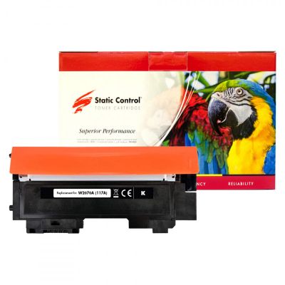  Static Control HP W2070A (117A) black Parrot (002-01-S2070APB) -  1