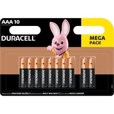  Duracell AAA MN2400 LR03 * 10 (5002509/5006462) -  1