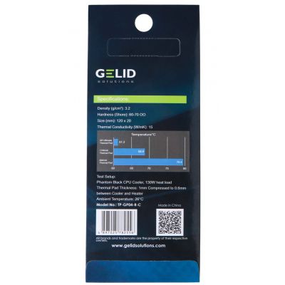  GELID Solutions GP-Ultimate, 15 /, 122 , 0.5 , 2  (TP-VP04-R-A) -  4