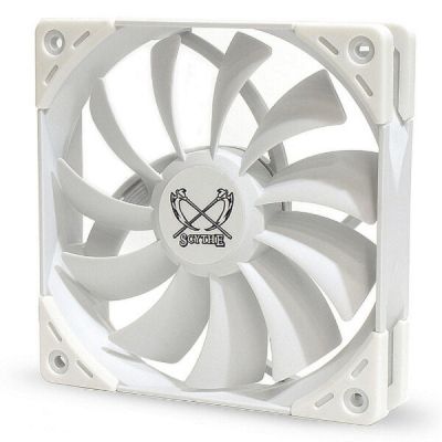    Scythe Kaze Flex 120 White PWM (KF1225FD18W-P) -  1