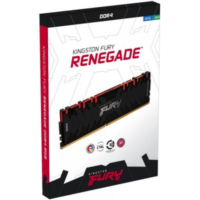     DDR4 16GB (2x8GB) 4266 MHz Renegade RGB Black Kingston Fury (ex.HyperX) (KF442C19RBAK2/16) -  5