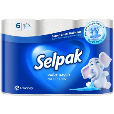   Selpak 3  80  6  (8690530015043) -  1