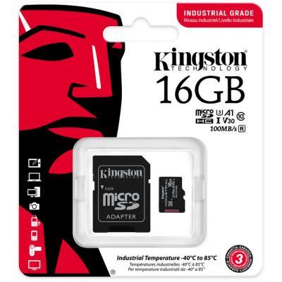  ' Kingston 16GB microSDHC class 10 UHS-I V30 A1 (SDCIT2/16GB) -  3