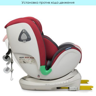  El Camino ME 1081 I-Trust 360 IsoFix 0-36  red (ME 1081 red) -  12