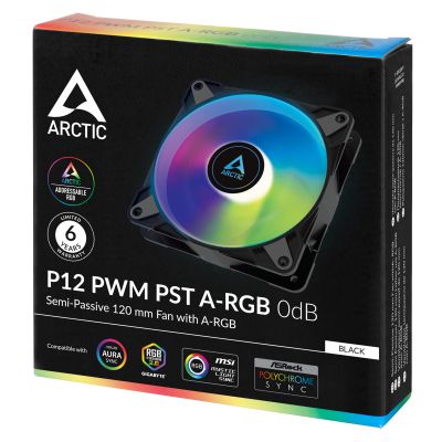    Arctic P12 PWM PST A-RGB (ACFAN00231A) -  4