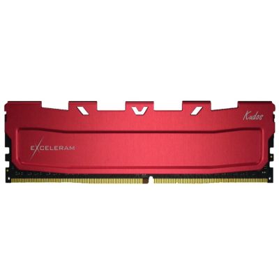  '  ' DDR4 4GB 2666 MHz Red Kudos eXceleram (EKBLACK4042619A) -  1