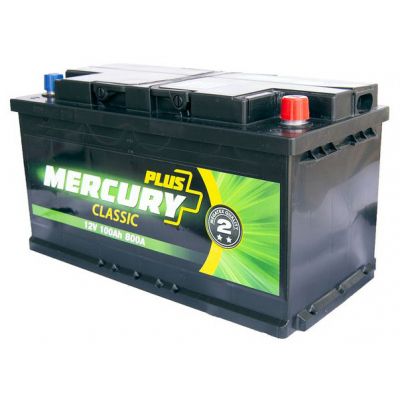   MERCURY battery CLASSIC Plus 100Ah (P47282) -  3