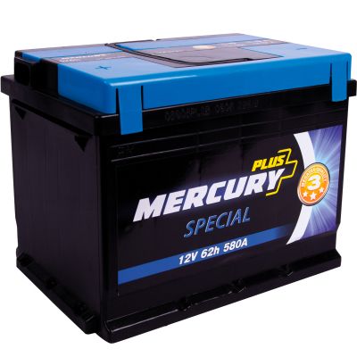   MERCURY battery SPECIAL Plus 62Ah (P47289) -  1