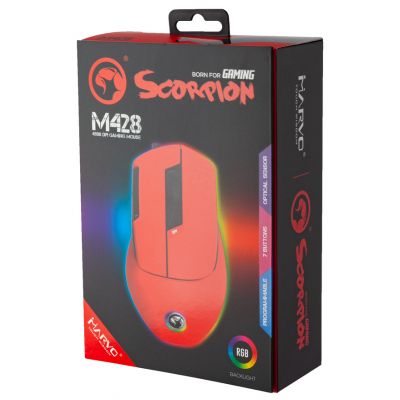  MARVO M428 Red RGB-LED -  6