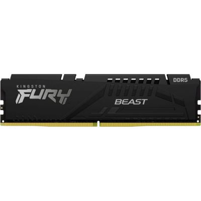     DDR5 16GB 4800 MHz Beast Black Kingston Fury (ex.HyperX) (KF548C38BB-16) -  1