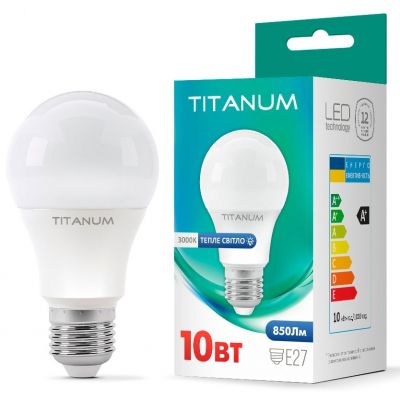  TITANUM A60 10W E27 3000K (TLA6010273) -  1