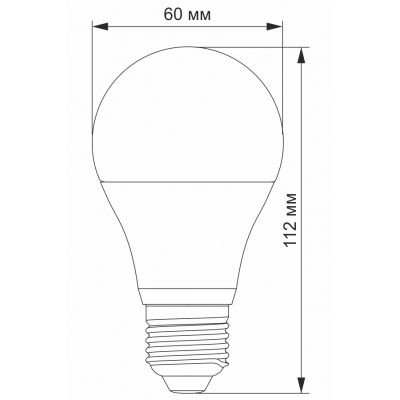  TITANUM A60 12W E27 3000K (TLA6012273) -  3