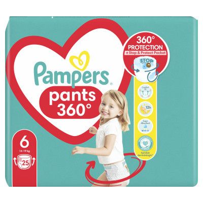  Pampers  Pants Giant  6 (14-19 ) 25  (8006540069745) -  2