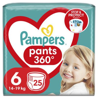  Pampers  Pants Giant  6 (14-19 ) 25  (8006540069745) -  1