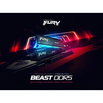  '  ' DDR5 16GB 6000MHz Beast Black Kingston Fury (ex. HyperX) (KF560C40BB-16) -  3