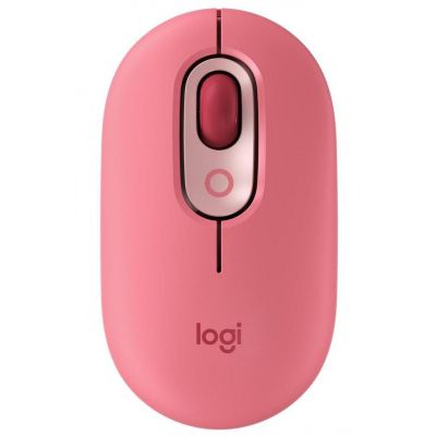  Logitech POP Mouse Bluetooth Heartbreaker Rose (910-006548) -  1