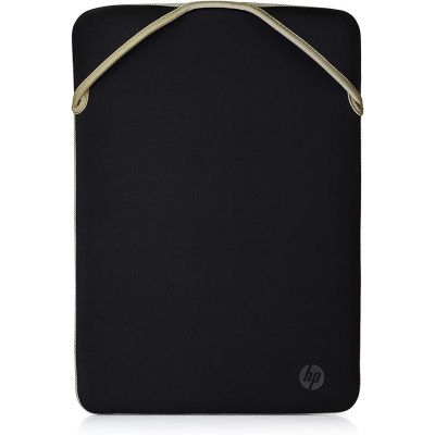    HP 14" Protective Reversible BLK/GLD Laptop Sleeve (2F1X3AA) -  3