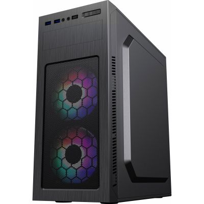  GameMax MT525-2U3TYC Black, 500 , Miditower, ATX/Mini-ITX, 2USB 3.0 + 1xType-C, 425200417 , 0.5, 3.0 (MT525-2U3TYC-500B) -  3