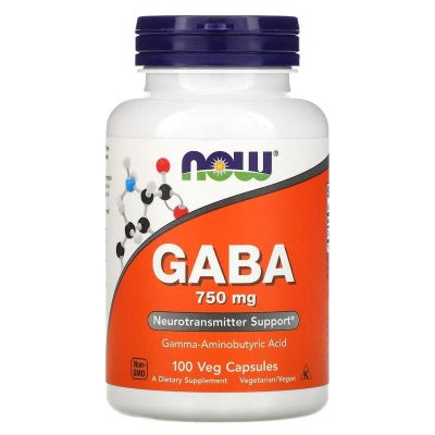  Now Foods GABA (- ) 750 , 100  (NOW-00089) -  1