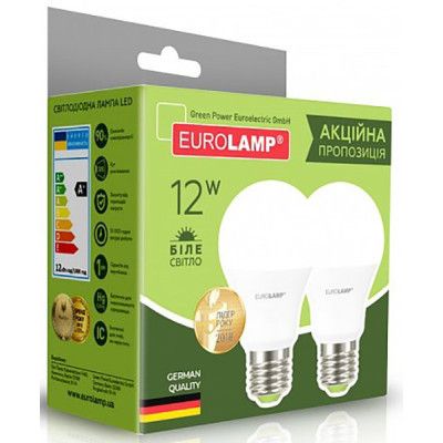  Eurolamp LED A60 12W E27 4000K 220V (MLP-LED-A60-12274(E)) -  3