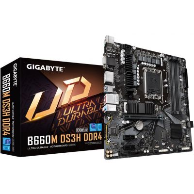   Gigabyte B660M DS3H DDR4 (s1700, Intel B660) -  1