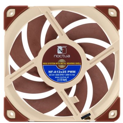    Noctua NF-A12x25 PWM -  4