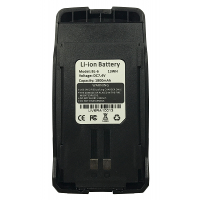   Baofeng  UV-6R Std 1800mAh (BL-6) -  1