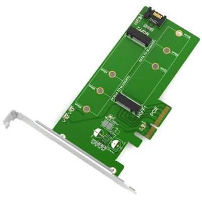  Maiwo Multi-Size PCIex4 & SATA  M.2 (M-Key  B-key) KT015 SSD (45774) -  1