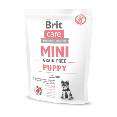     Brit Care GF Mini Puppy Lamb 400  (8595602520145) -  1