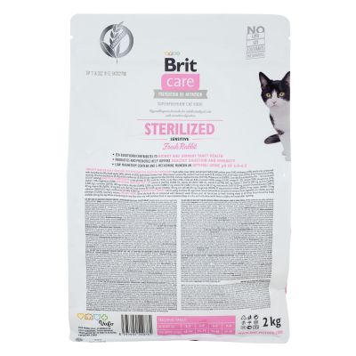     Brit Care Cat GF Sterilized Sensitive 2  (8595602540761) -  2