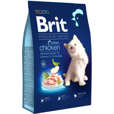     Brit Premium by Nature Cat Kitten 8  (8595602553198) -  1