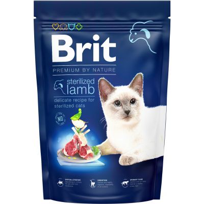     Brit Premium Nature Cat Sterilized Lamb 1.5  (8595602553167) -  1