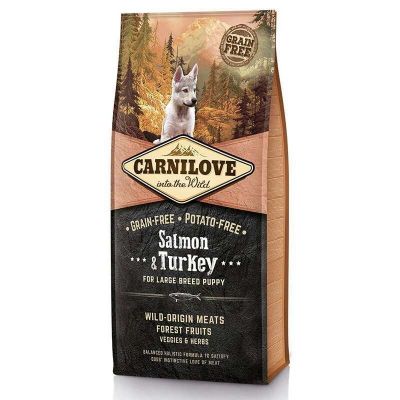     Carnilove Puppy Large Breed Salmon and Turkey 12  (8595602508846) -  1