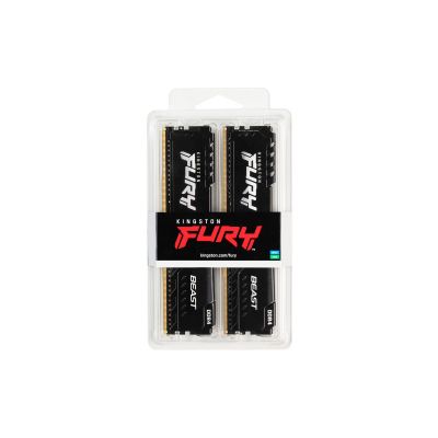     DDR4 32GB (2x16GB) 3200 MHz Fury Beast Black Kingston (KF432C16BB1K2/32) -  5