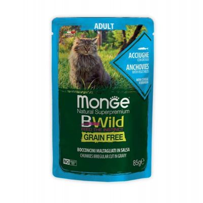     Monge BWild Cat Free Wet     85  (8009470012775) -  1