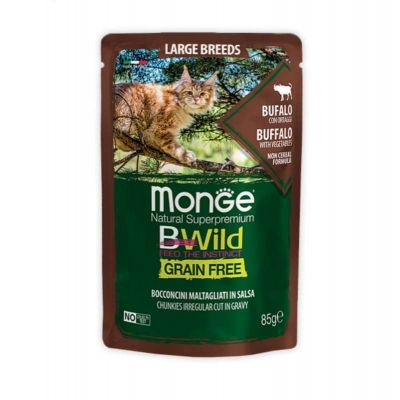     Monge BWild Cat Free Wet      85  (8009470012751) -  1