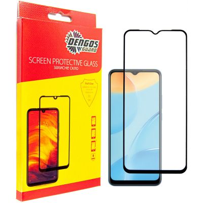   Dengos Full Glue  Oppo A55 (black) (TGFG-207) -  1