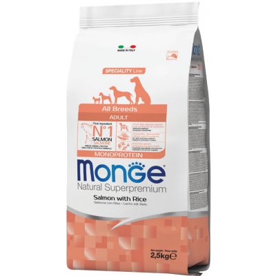     Monge Dog All breeds Adult Light      2.5  (8009470011297) -  1