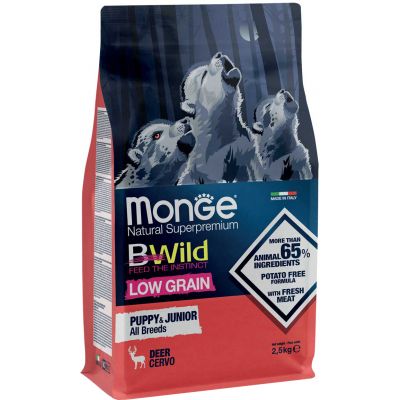     Monge Dog Bwild Low Grain Puppy&Junior  2.5  (8009470011853) -  1