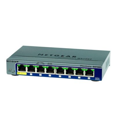 NETGEAR  GS108T 8xGE,  L2 GS108T-300PES -  1