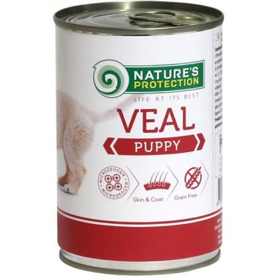    Nature's Protection Puppy Veal 400  (KIK45087) -  1